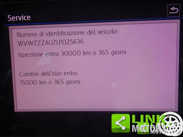 VOLKSWAGEN Golf EXECUTIVE 1.5 METANO TGI FULL OPTIONAL