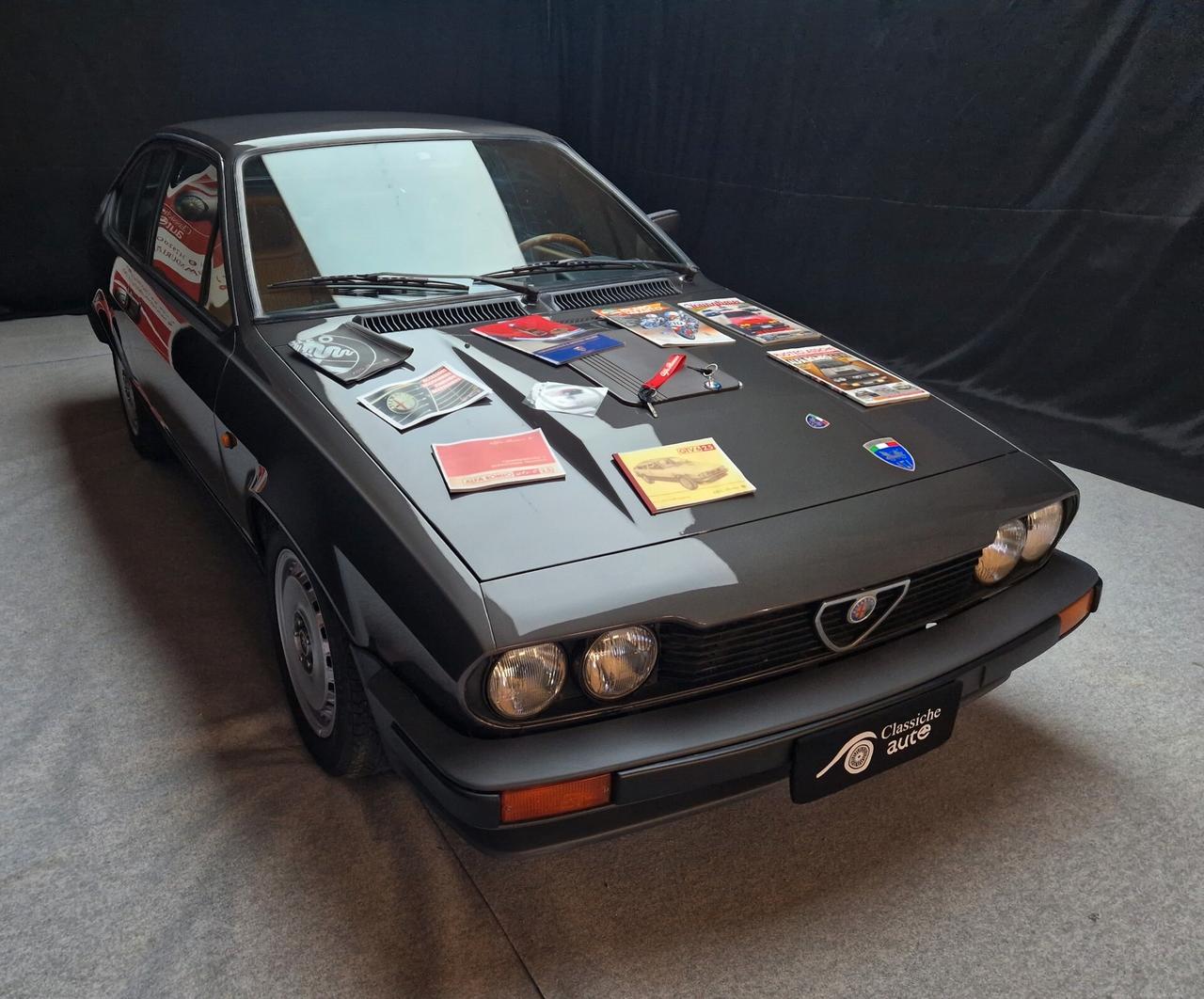 Alfa Romeo Alfetta GTV 6 2.5i certificata ASI con C.R.S.