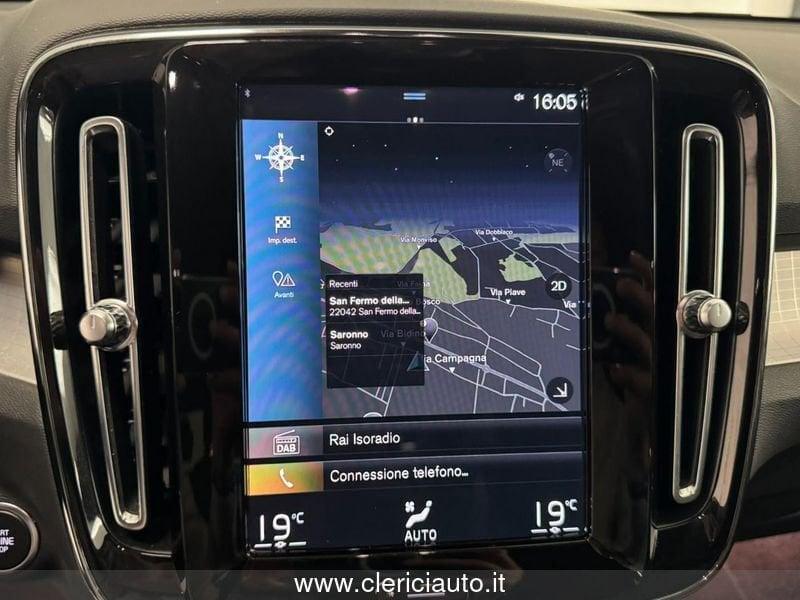 Volvo XC40 T4 Recharge Plug-in Hybrid automatico Core