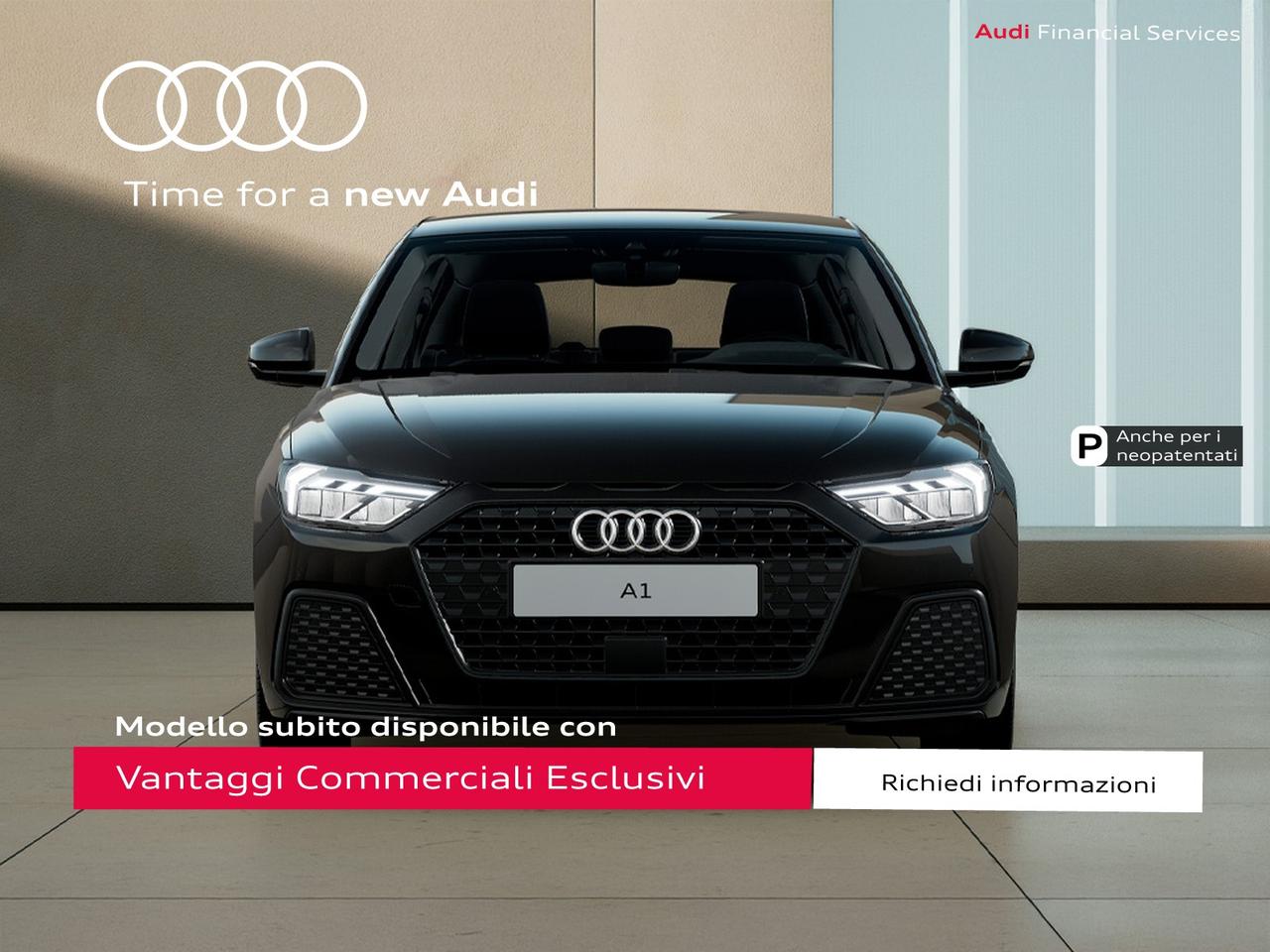 Audi A1 sportback 30 1.0 tfsi business 116cv s-tronic