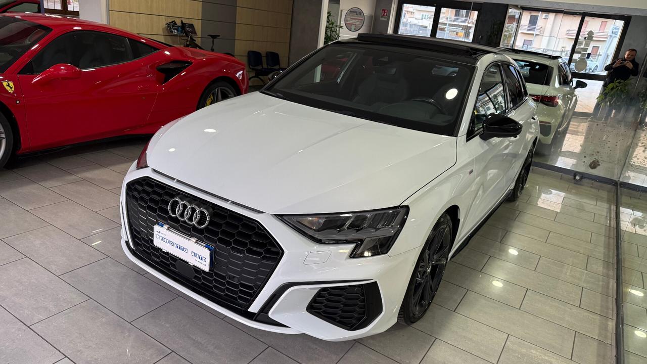AUDI A3 SPORTBACK S LINE TETTO APRIBILE
