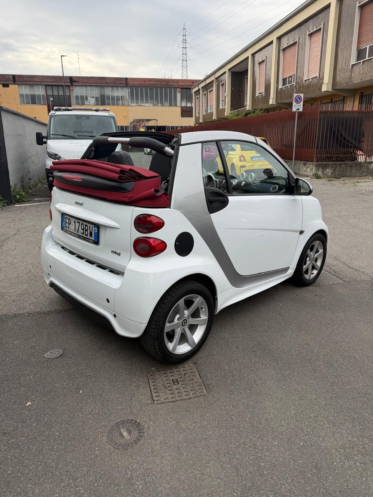 Smart 451 benzina 71cv 52kw neo patentato servosterzo cabrio