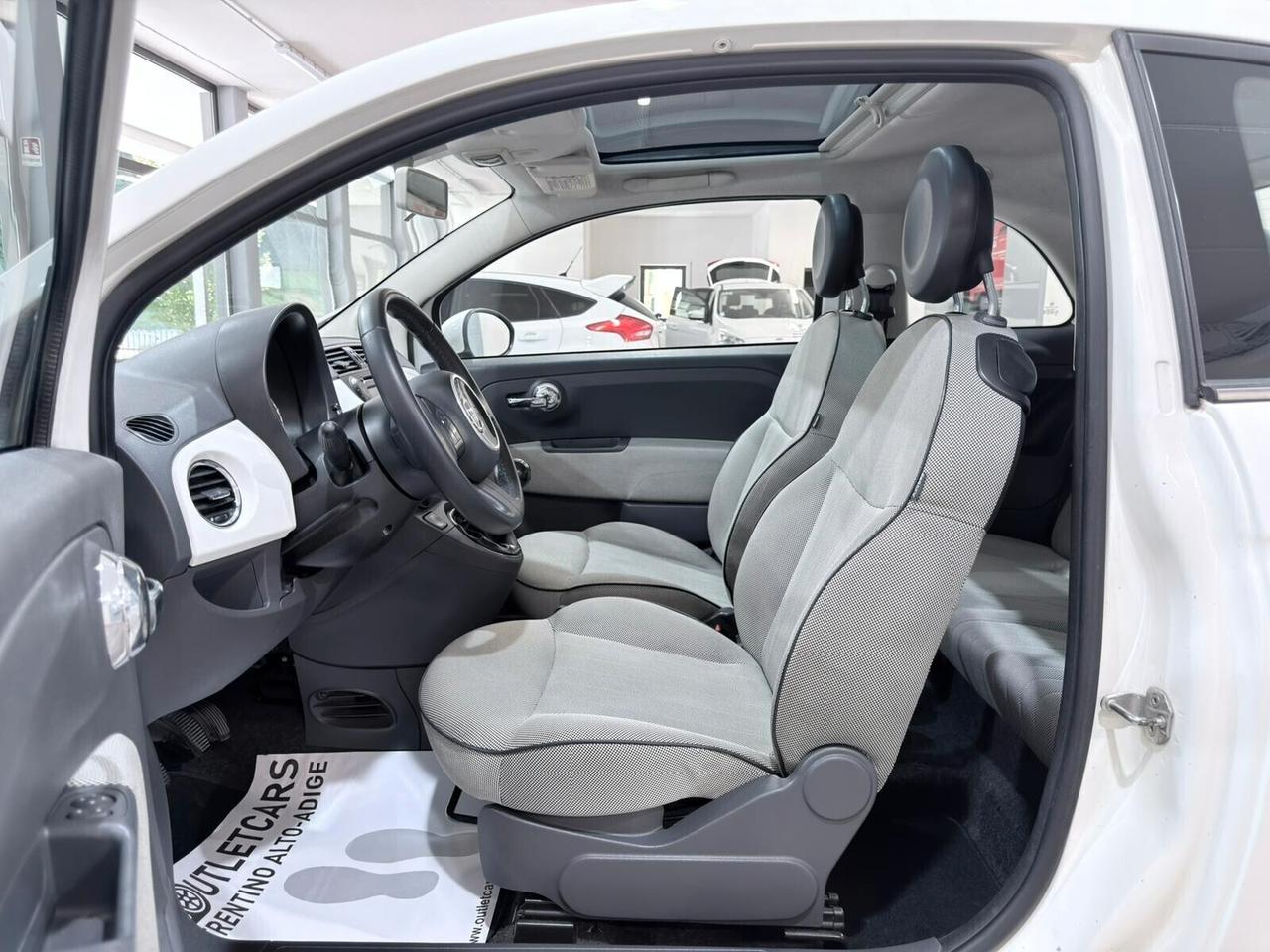 FIAT 500 1.2 69cv TETTO PANORAMICO NEOPATENTATI