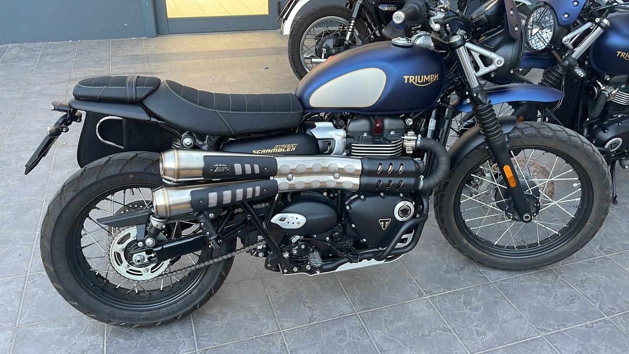 Triumph Street Scrambler Gold line Limited Edition