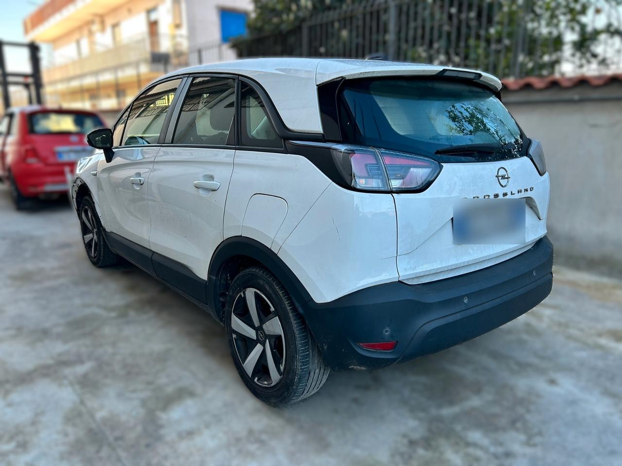 Opel Crossland 1.2 Benz/GPL 82CV - 2021 Incidentata