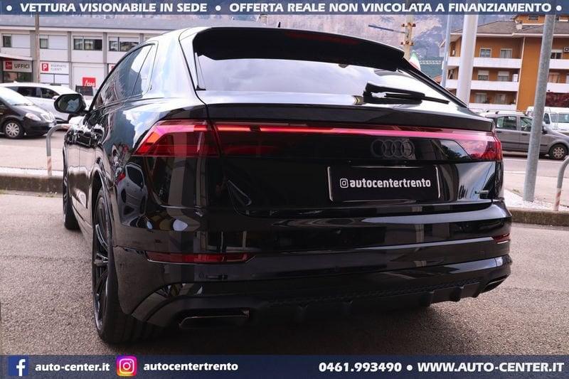 Audi Q8 50 TDI quattro S-line BLACK 23 TETTO 4RUOTESTERZANTI Sline
