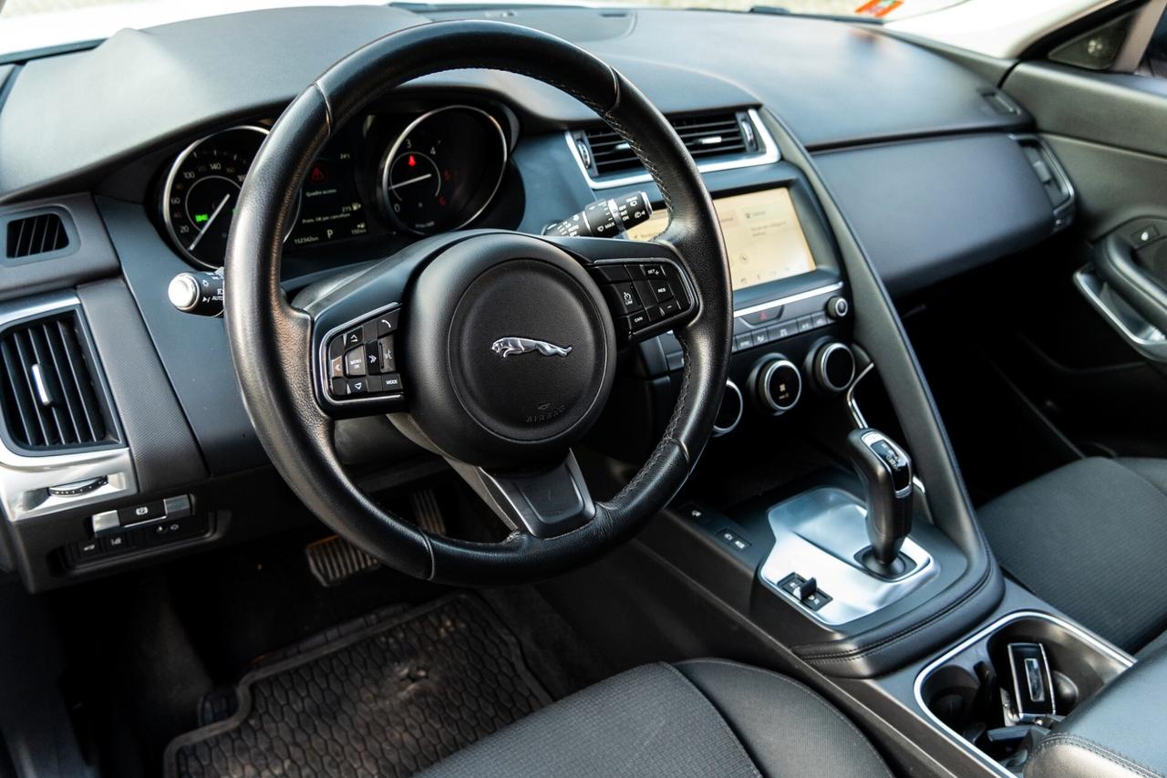 JAGUAR E-PACE 2.0d 150CV AUTOMATICA 2020 - GANCIO TRAINO - TAGLIANDI CERTIFICATI