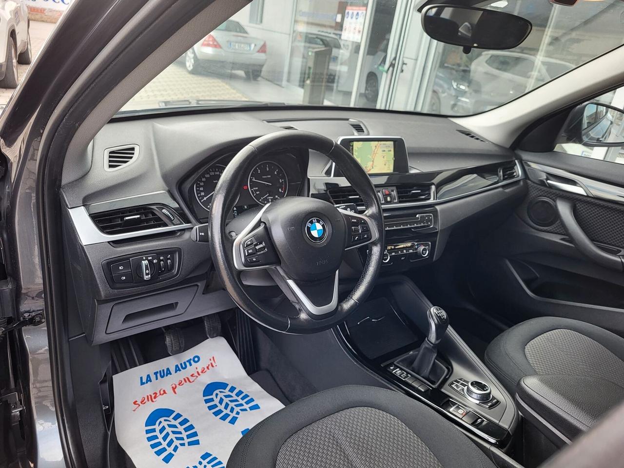 Bmw X1 sDrive 18d 150 CV Euro 6 - UNiCO PROPRIETARIO - NAVIGATORE