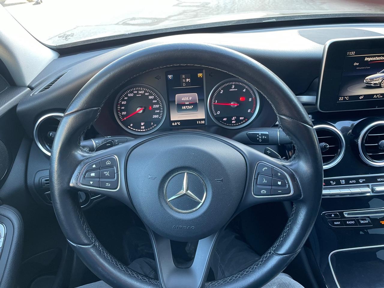 Mercedes-benz C 180 d Premium plus 2016 garanzia