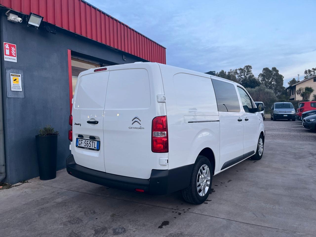 CITROËN JUMPY DOPPIA CABINA FISSA 6 POSTI - FURGONE