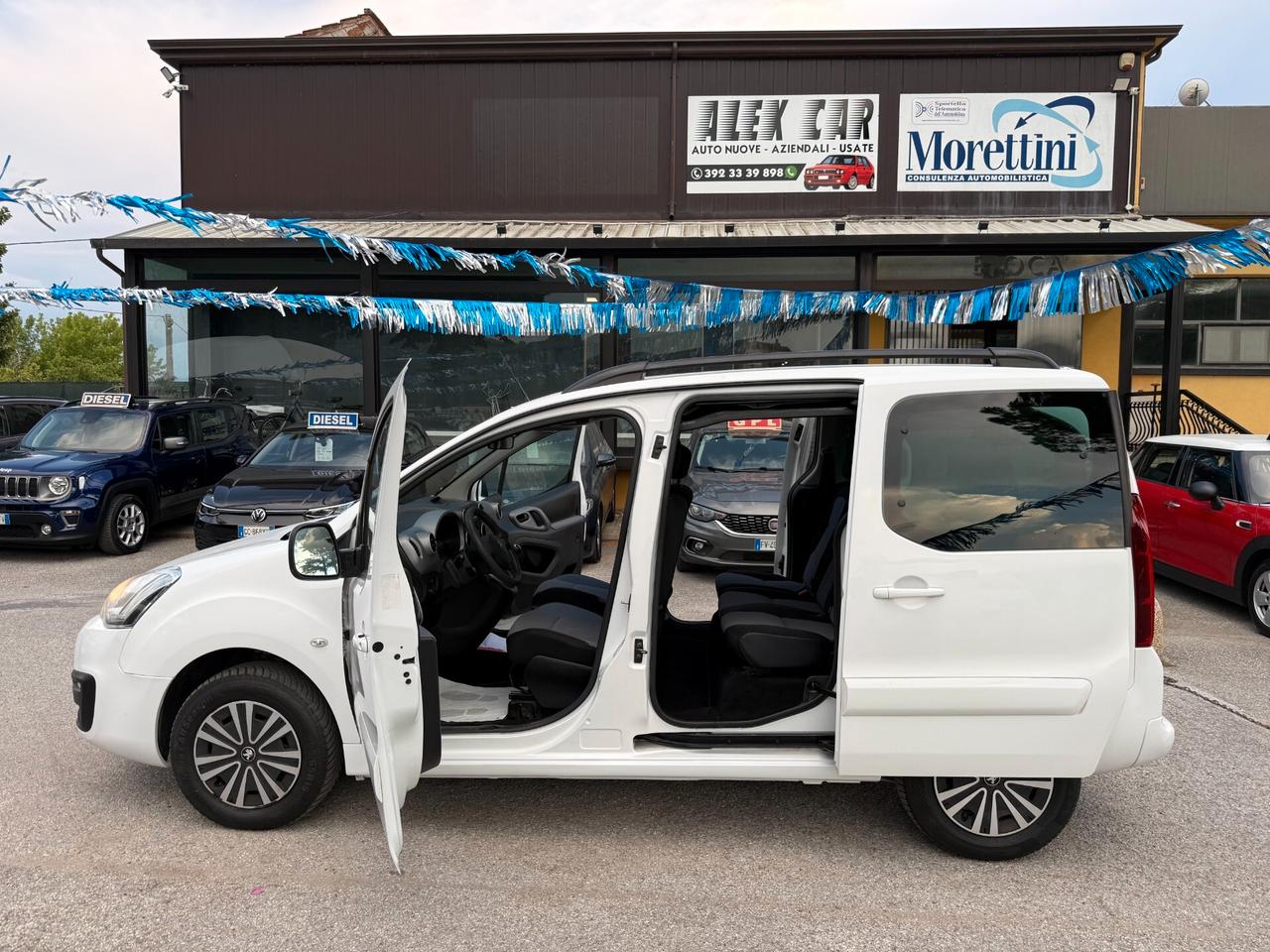 "5 POSTI" Peugeot Partner Tepee BlueHdi