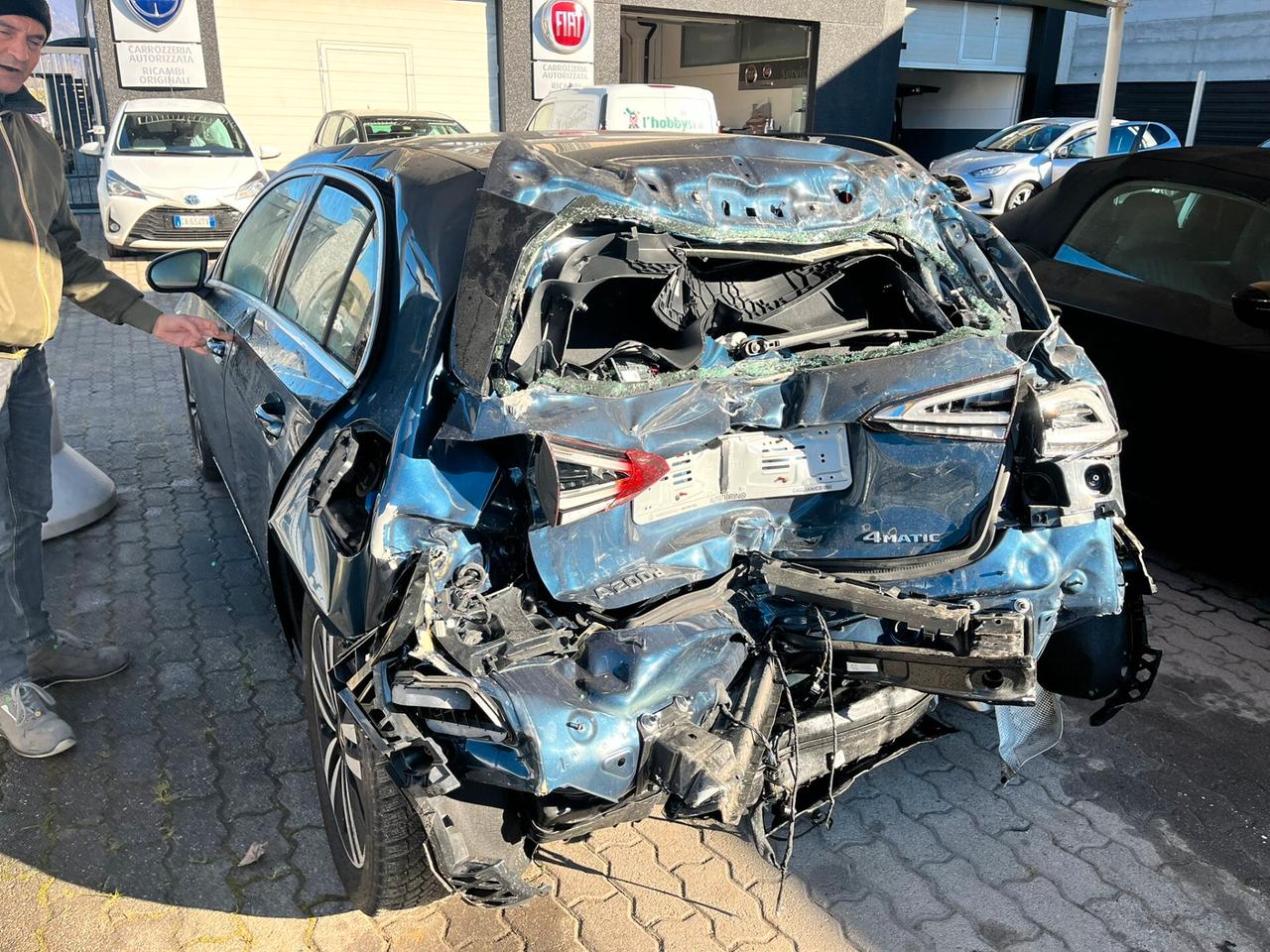 Mercedes-benz A 200 A 200 d Automatic 4Matic Sport INCIDENTATA