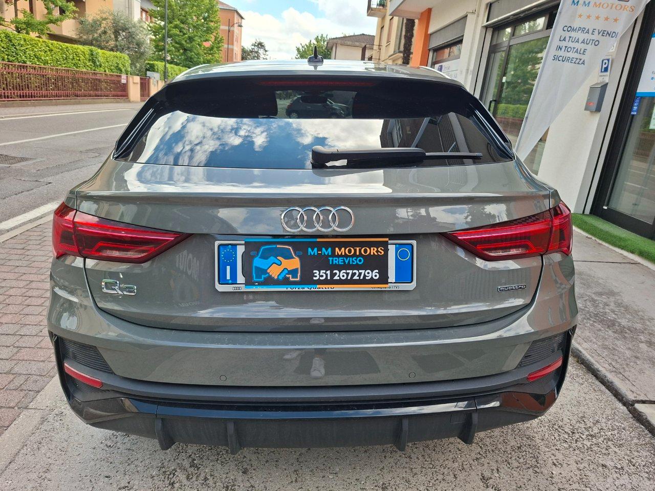 Audi Q3 Sportback 35 2.0 tdi S line 4 con gancio unicoproprietario
