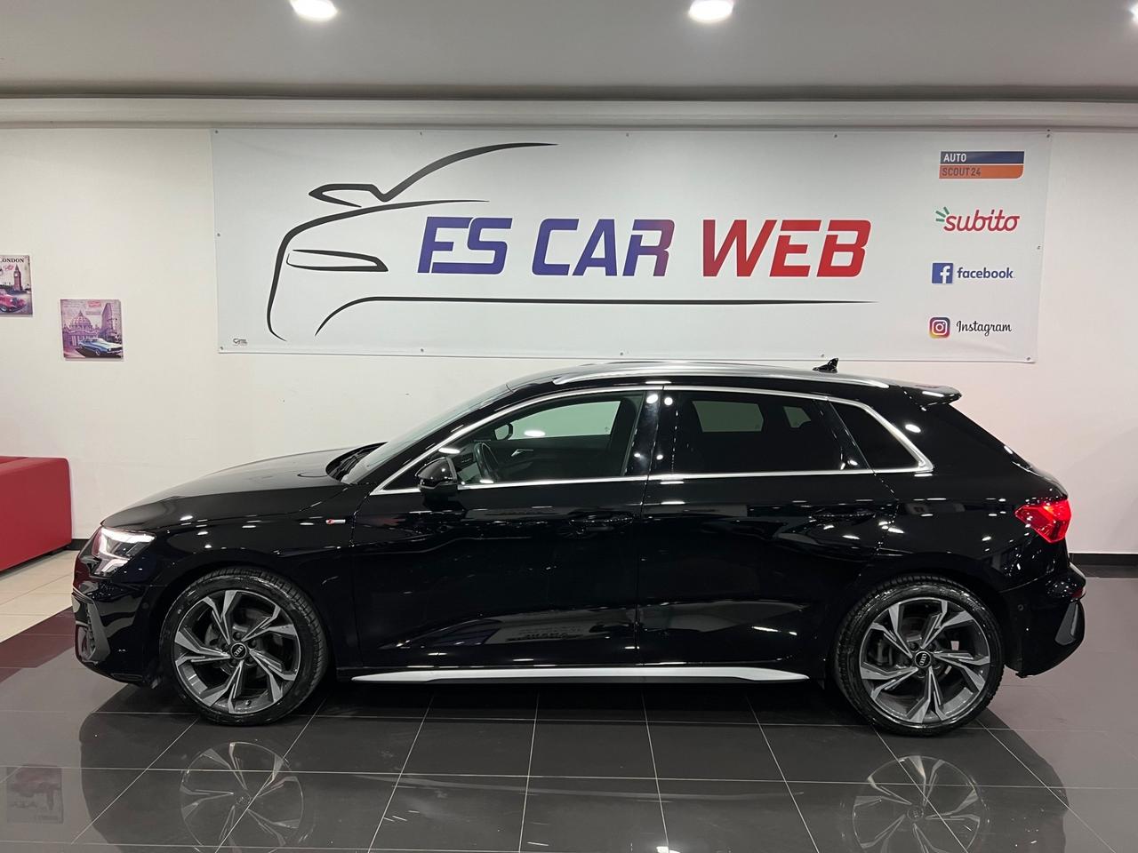 Audi A3 35 SPB 2.0 TDI STronic SLine Edition 150 cv