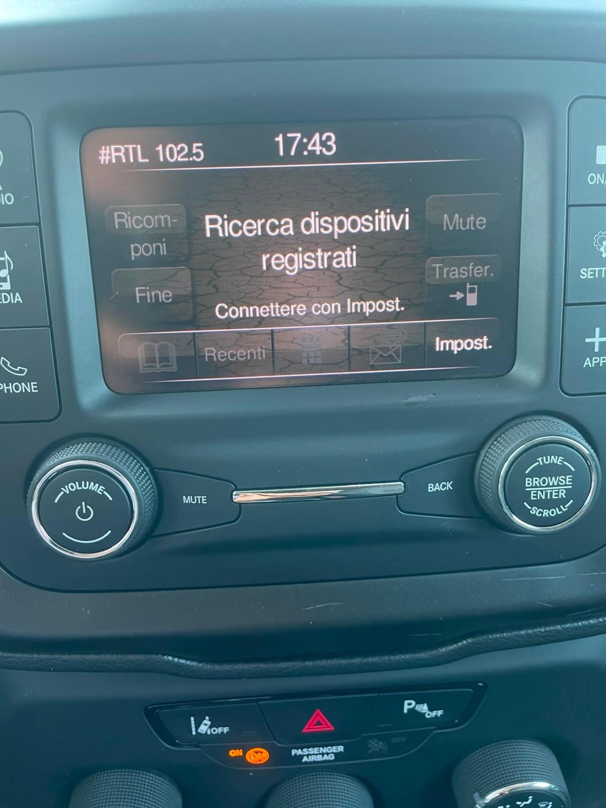 Jeep Renegade 1.6 Mjt 130 CV Longitude 12 MESI GARANZIA