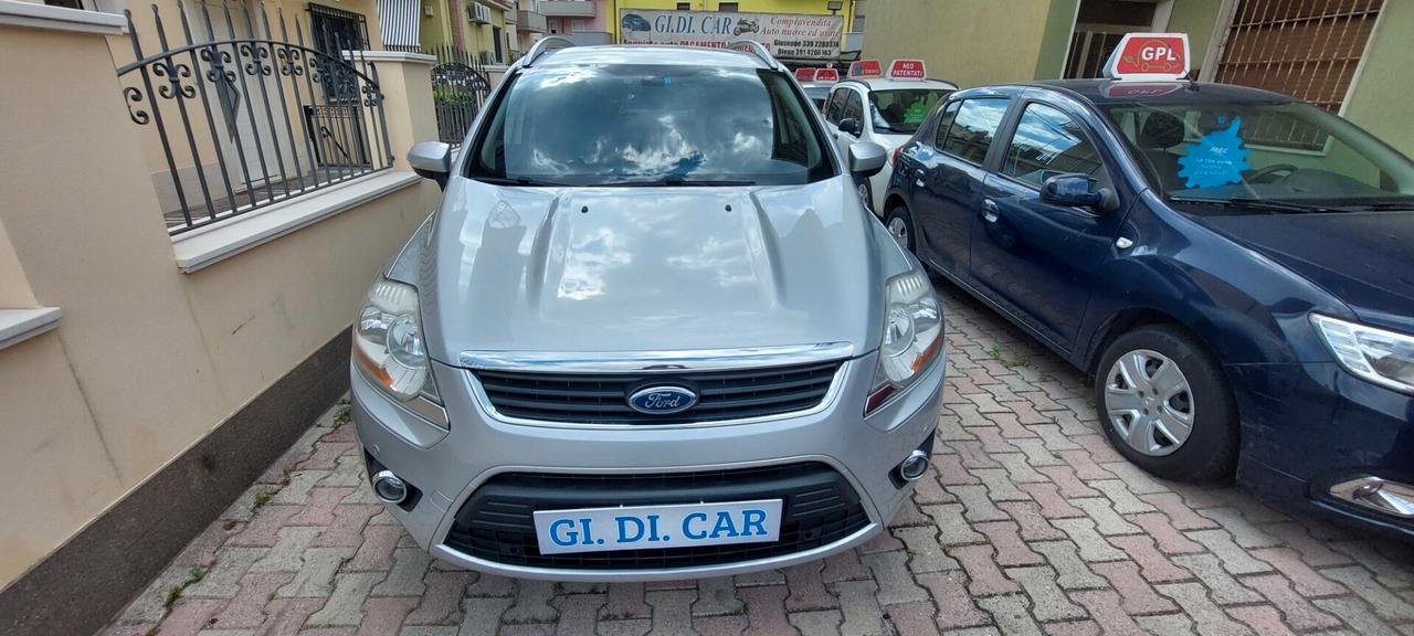 KUGA 2,0 DIESEL 163 CV 4WD 4X4 POWERSHIFT SEDILI ELETTRICI PELLE TELEFONO NAVIGATORE FULL