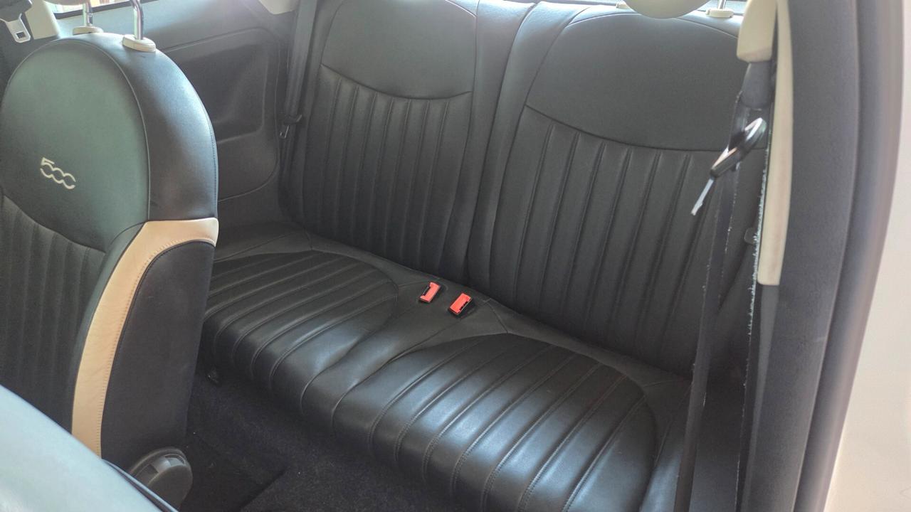Fiat 500 1.2 GQ interni pelle