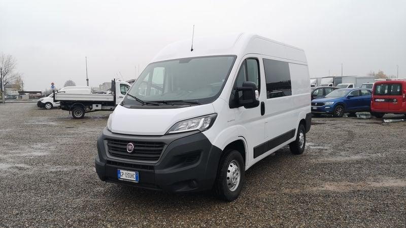FIAT Ducato 33 2.3 MJT 140CV PM-TM 7 Posti Semi Vetrato Gancio traino