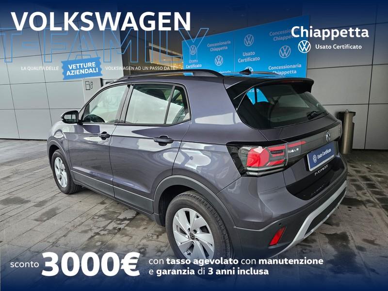 Volkswagen T-Cross 1.0 tsi life 95cv