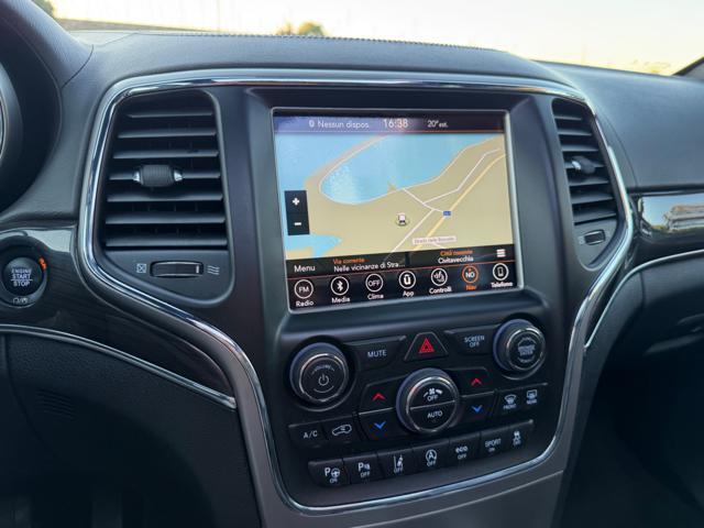 JEEP Grand Cherokee 3.0V6 MJET 250CV OVERLAND TETTO+PELLE+SEDRISC+VENT