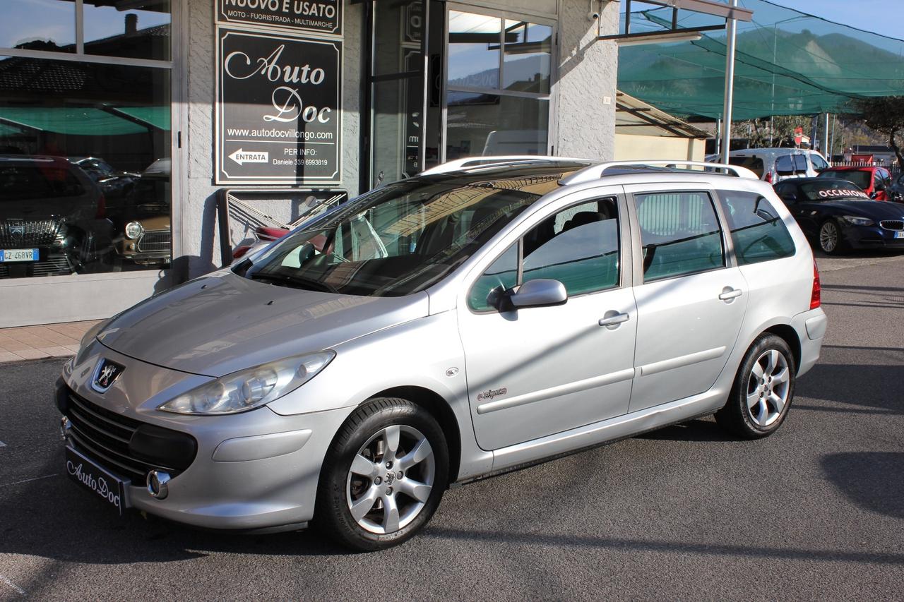 Peugeot 307 1.6 HDi 110CV Station Mix Australian TETTO IN VETRO