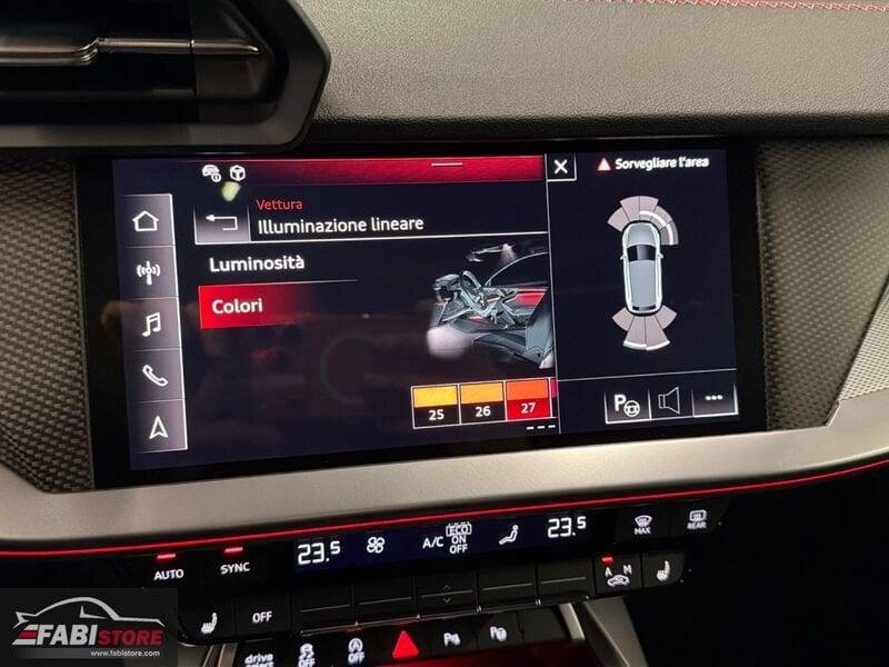 Audi A3 A3 SPB 40 TFSI 190 Cv S-Tronic QUATTRO S-Line - Tetto, Matrix, Bang, Gusci, Pelle ecc
