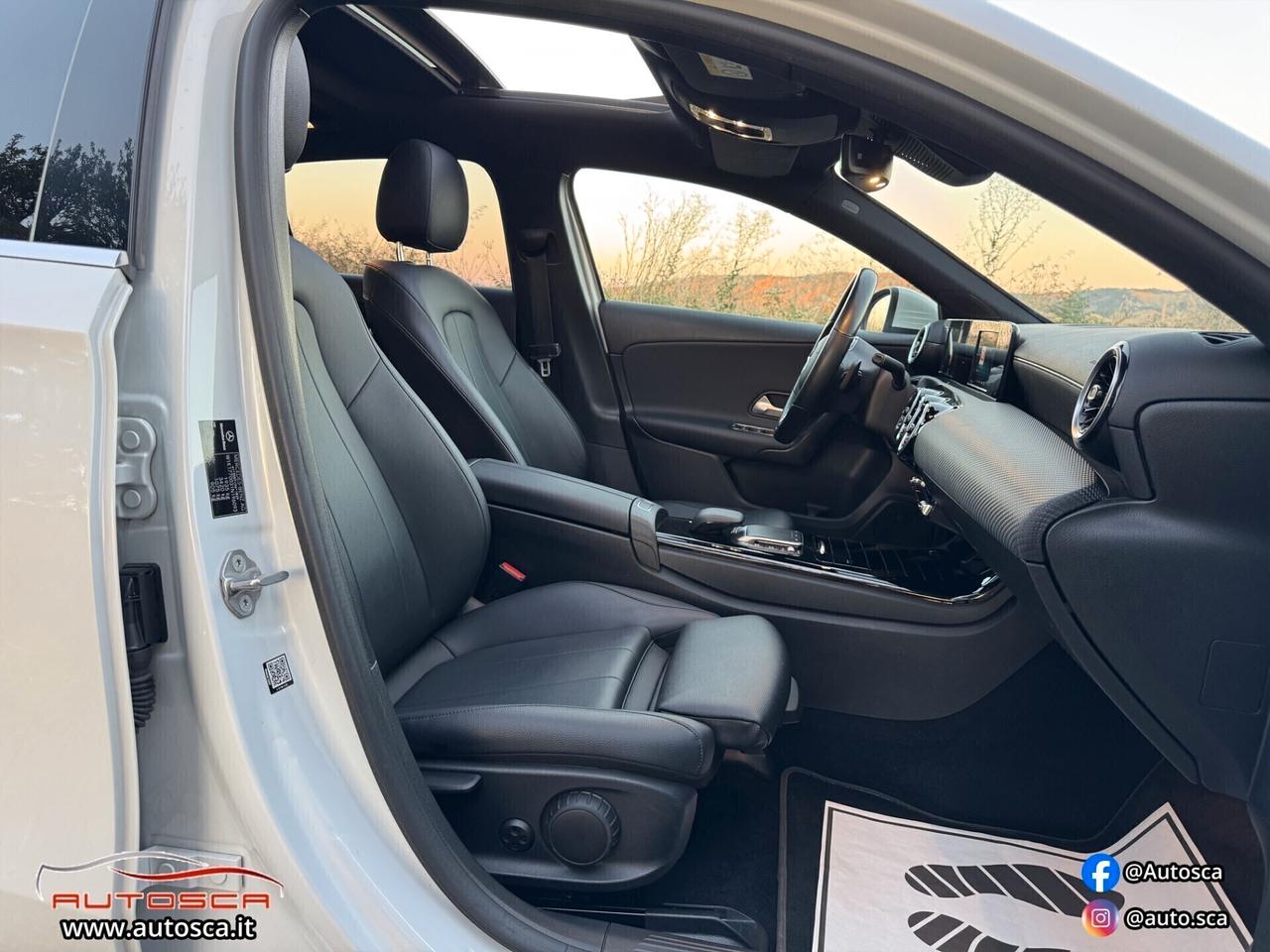 Mercedes Classe A 180 d Automatic TETTO-ACC-PELLE