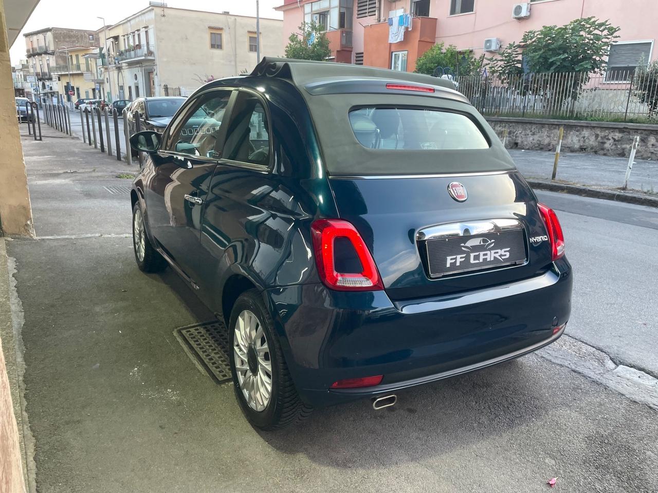 Fiat 500 C 1.0 Hybrid Dolcevita Cabrio capotta jeans 2023