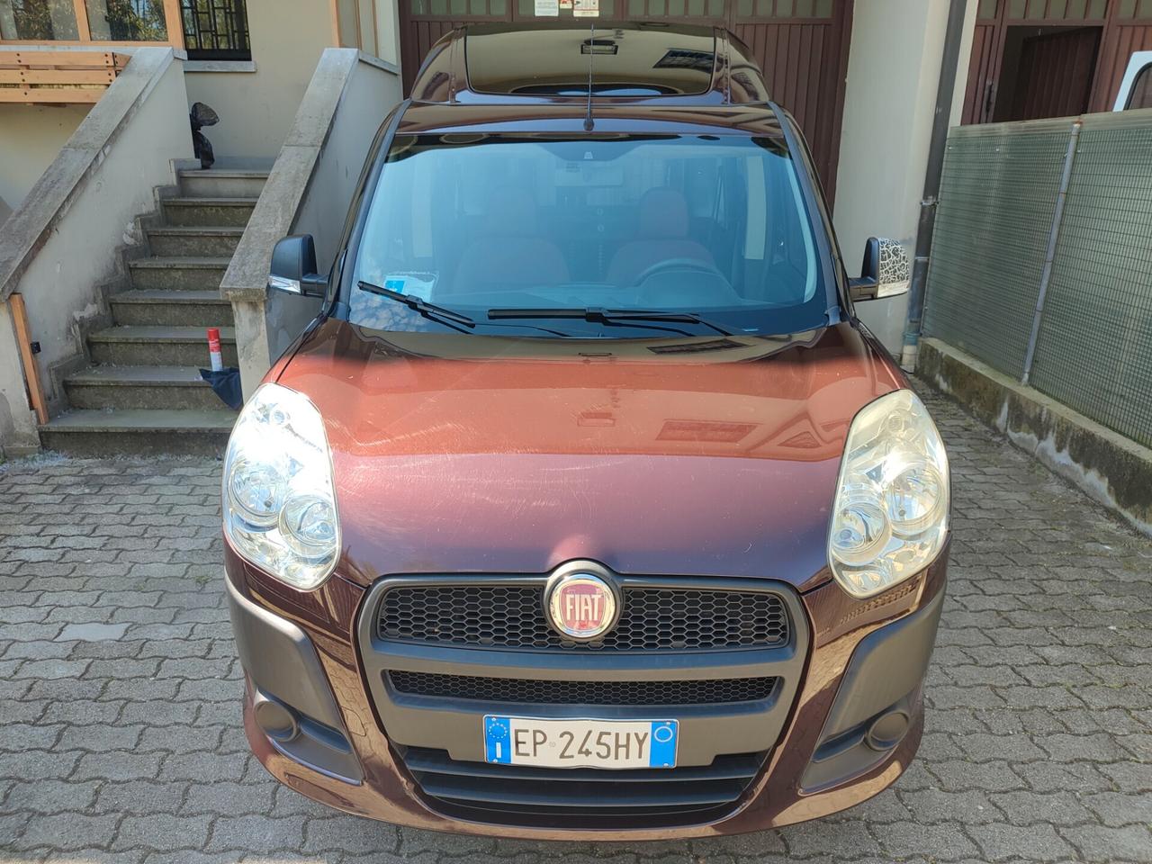 FIAT DOBLO 2012 BENZINA PEDANA DISABILI ELETTRICA TETTO ALTO