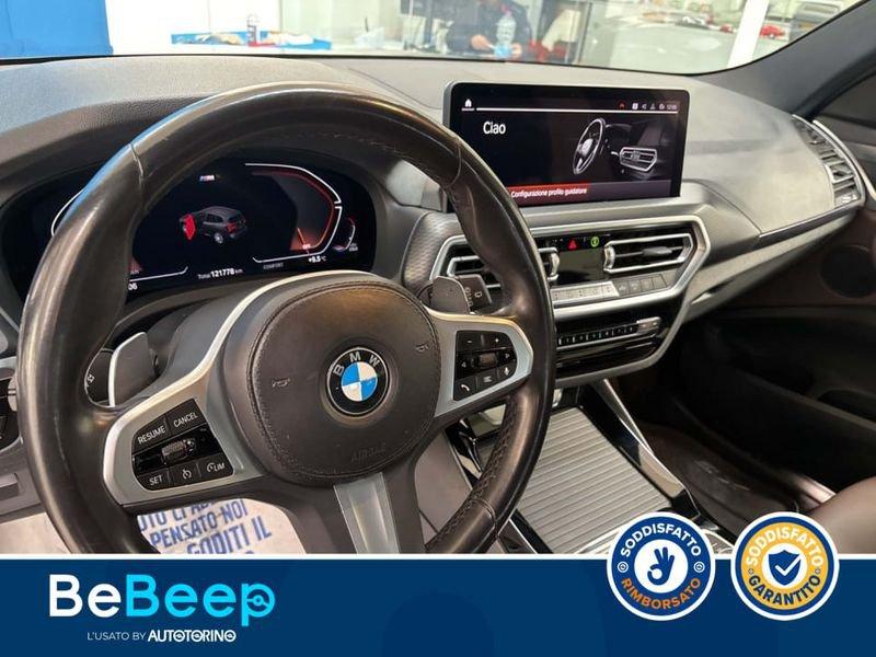 BMW X3 XDRIVE20D MHEV 48V MSPORT AUTO