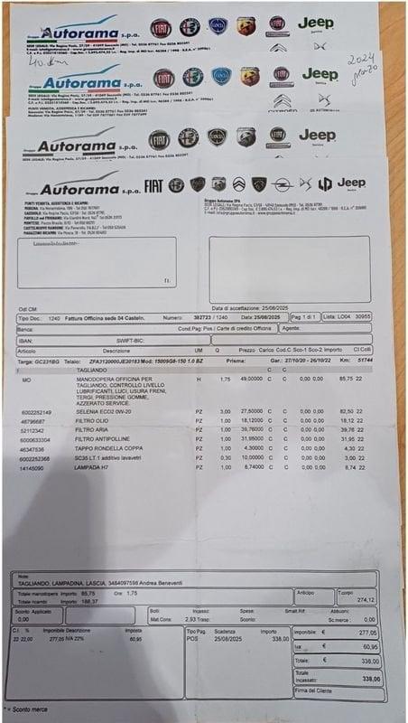 FIAT 500 Hybrid 1.0 70cv Ibrido Pop 1°PROP-GARANZIA-KM CERTIFICATI