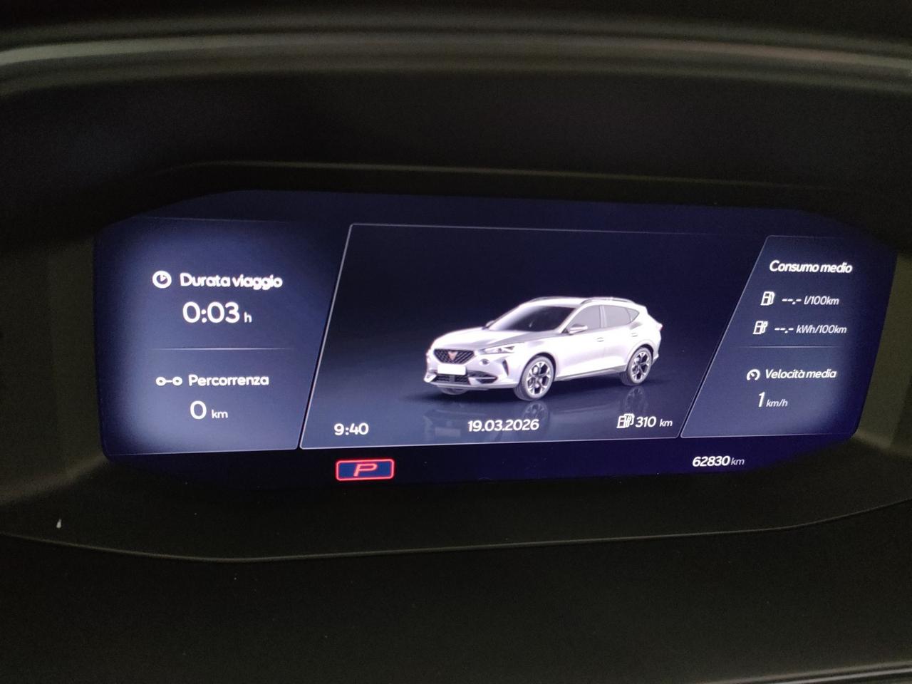 Cupra Formentor 1.4 e-hybrid vz 245cv dsg