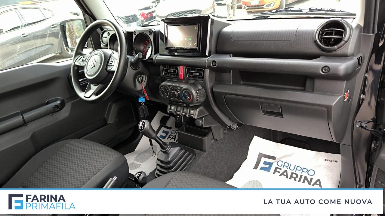 SUZUKI Jimny IV 2018 - Jimny 1.5 Easy Pro 4wd allgrip