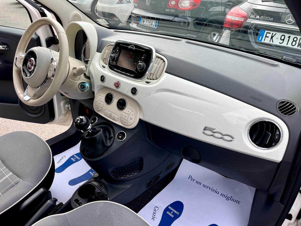 Fiat 500 1.2 Lounge easypower Gpl 69cv "TETTO PANCRUISE C