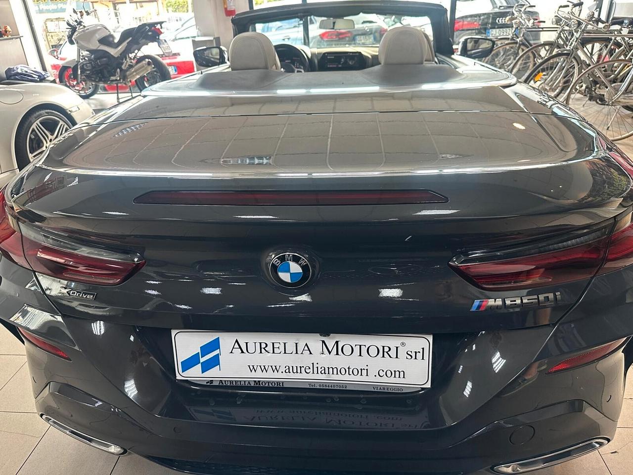 Bmw M 850 CABRIO X-DRIVE FULL PARI AL NUOVO TAGLIANDI UFFICIALI BMW