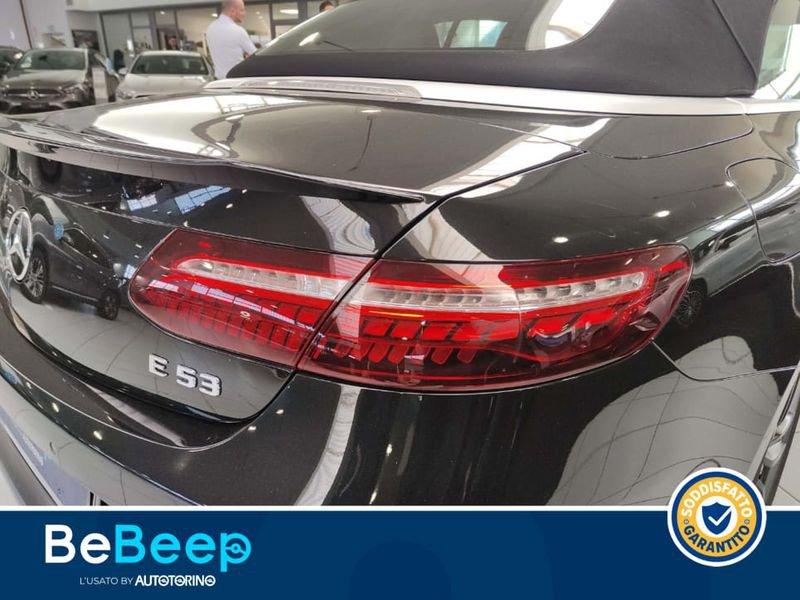 Mercedes-Benz Classe E Cbr E CABRIO 53 AMG MHEV (EQ-BOOST) 4MATIC + AUTO MY20