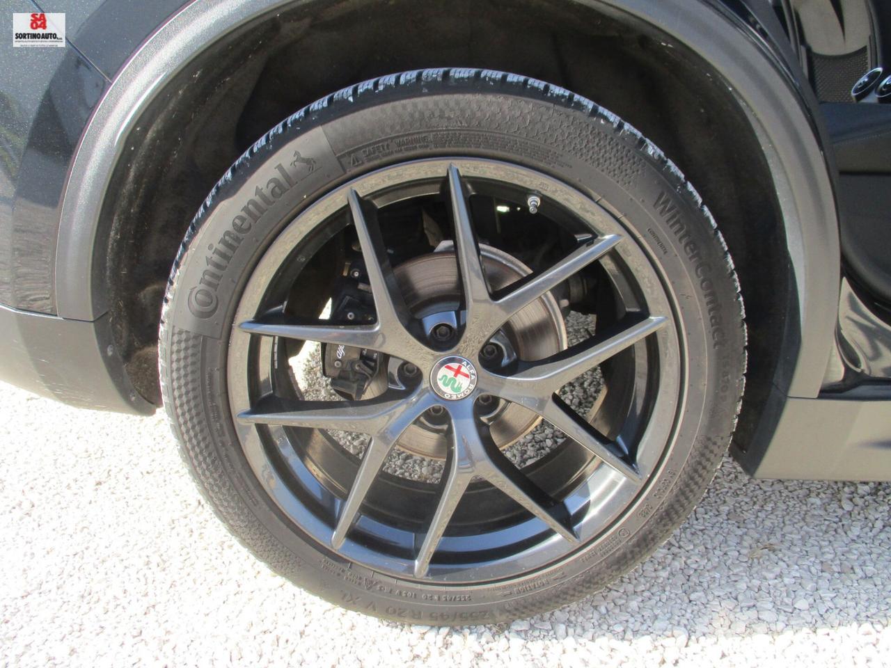 Alfa Romeo Stelvio 2.2 Turbodiesel 190 CV AT8 Q4 Sprint BLACK EDITION 11/2021 KM85000 FULL