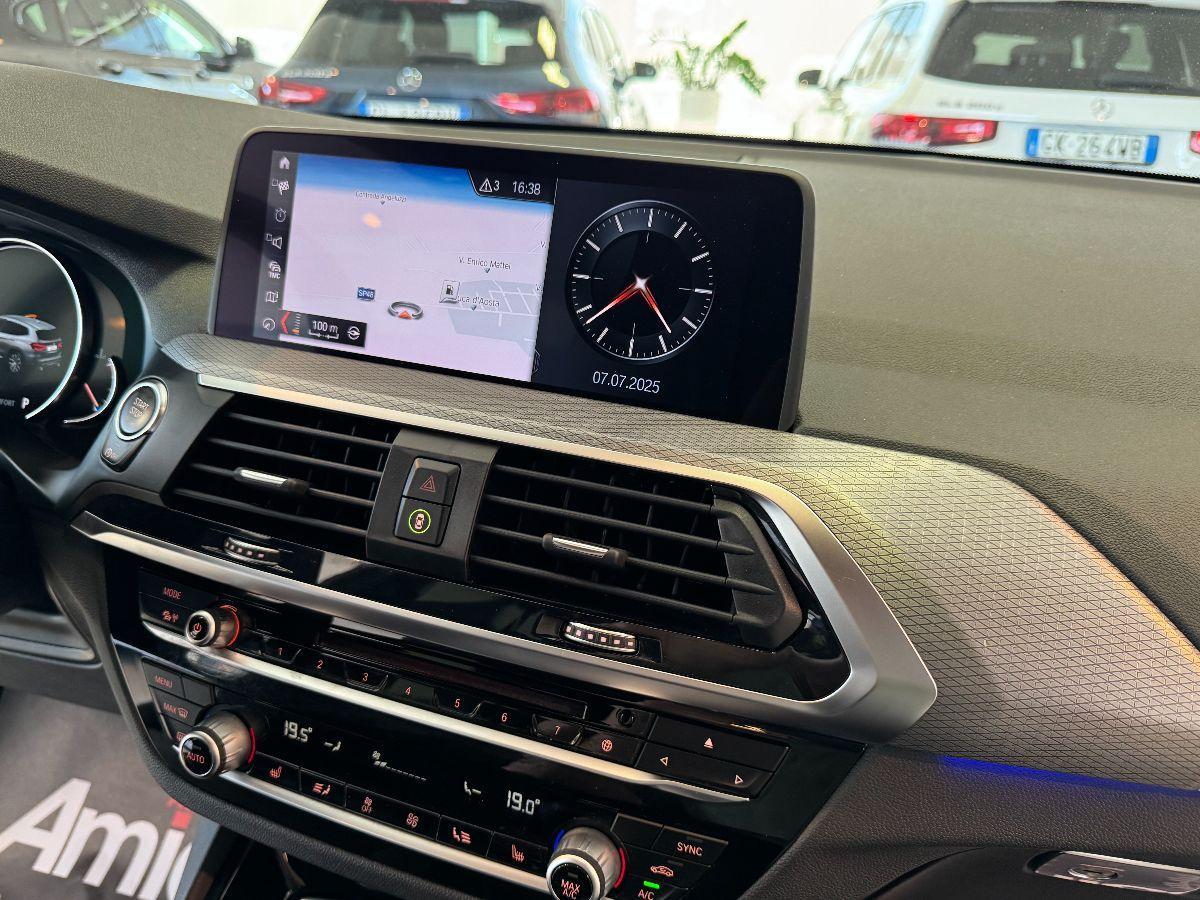 BMW X3 xDrive20d Msport Cerchi 20/Cokpit/Luci ambient