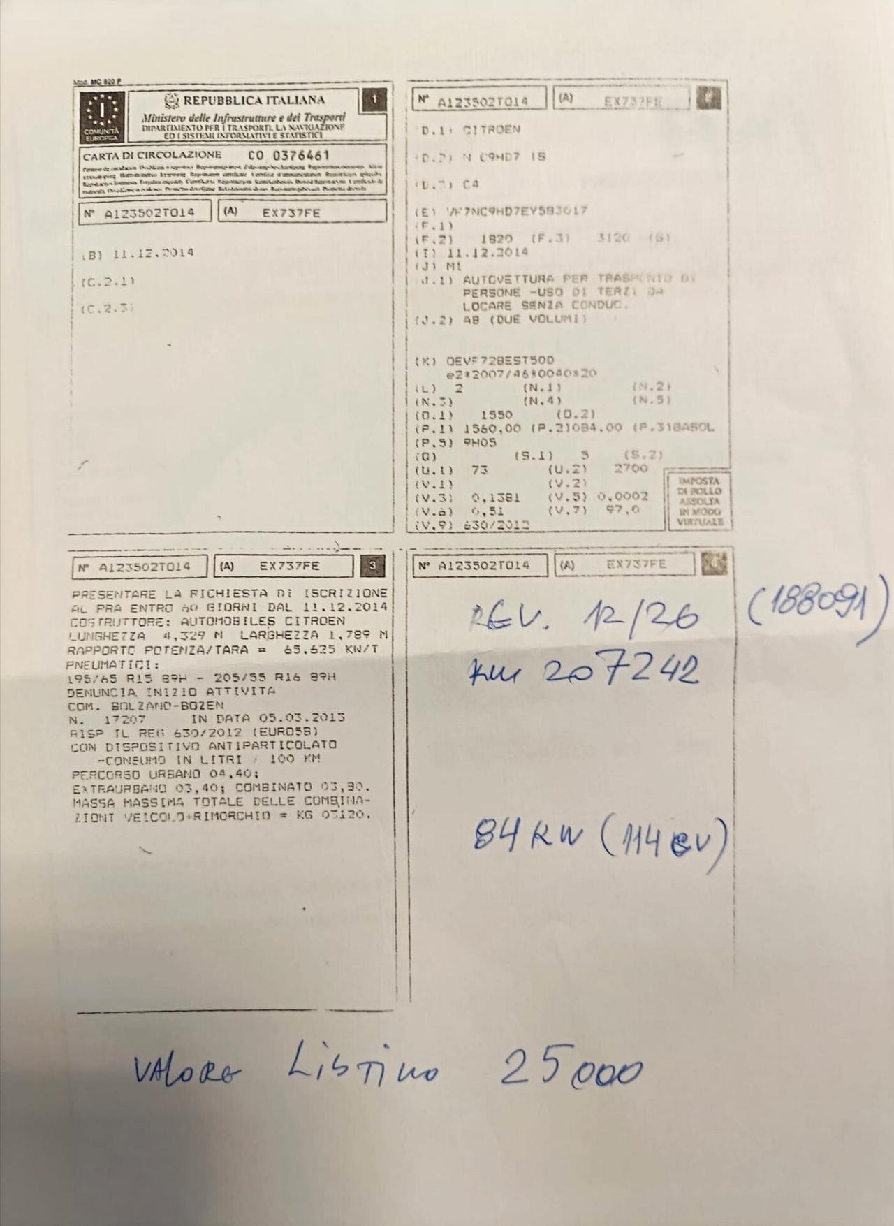 Citroen C4 1.6 e-HDi 115 Exclusive