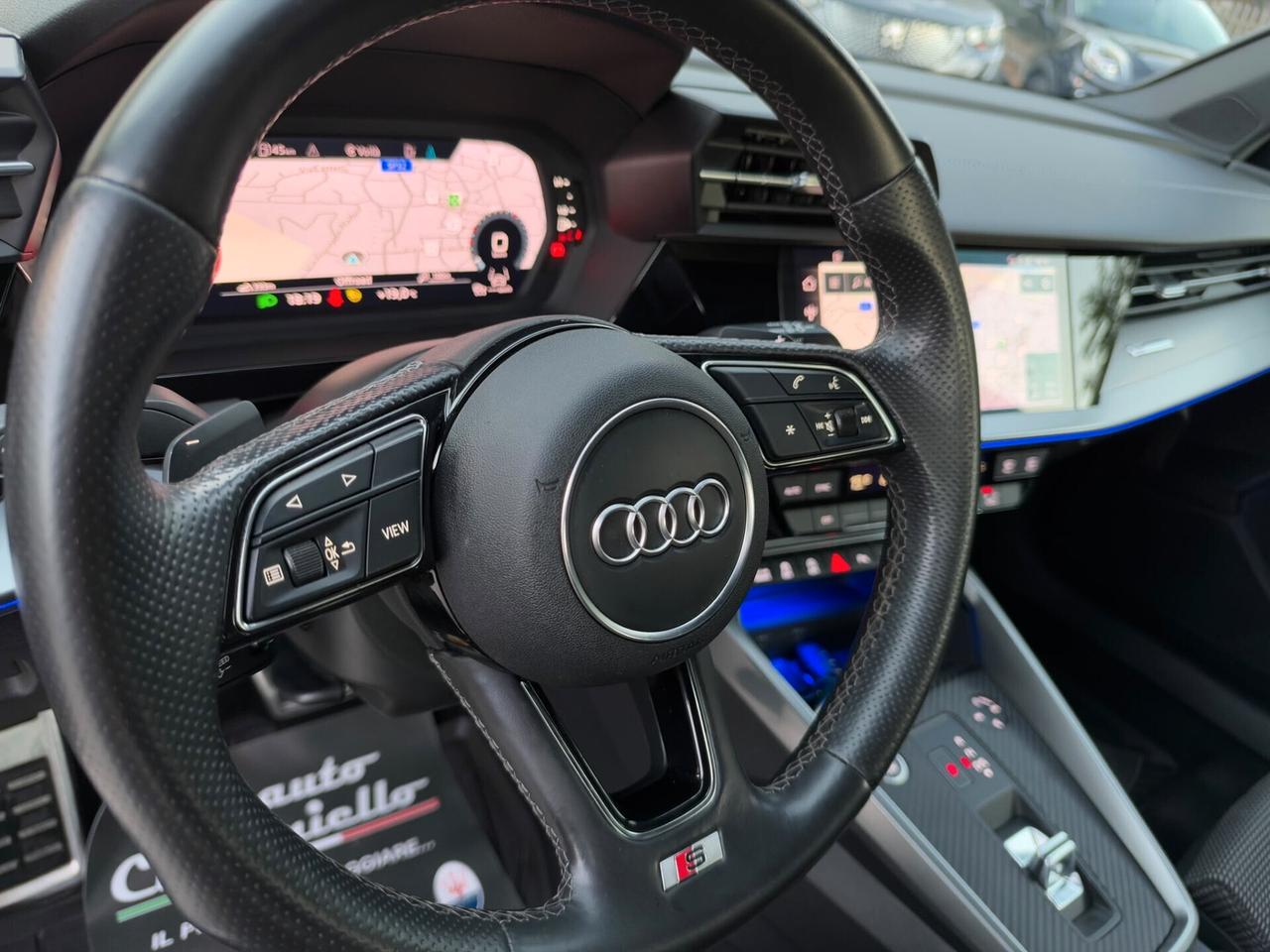 Audi A3 SPB 35 TDI 150 CV - S-LINE - S-TRONIC MY 22 FULL PELLE- MATRIX