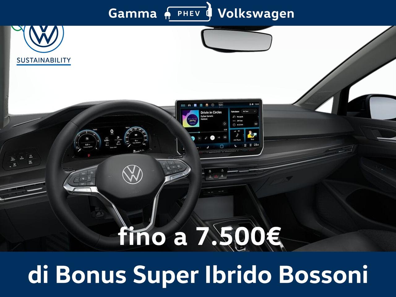 Volkswagen Golf 1.5 tsi ehybrid 204cv style dsg