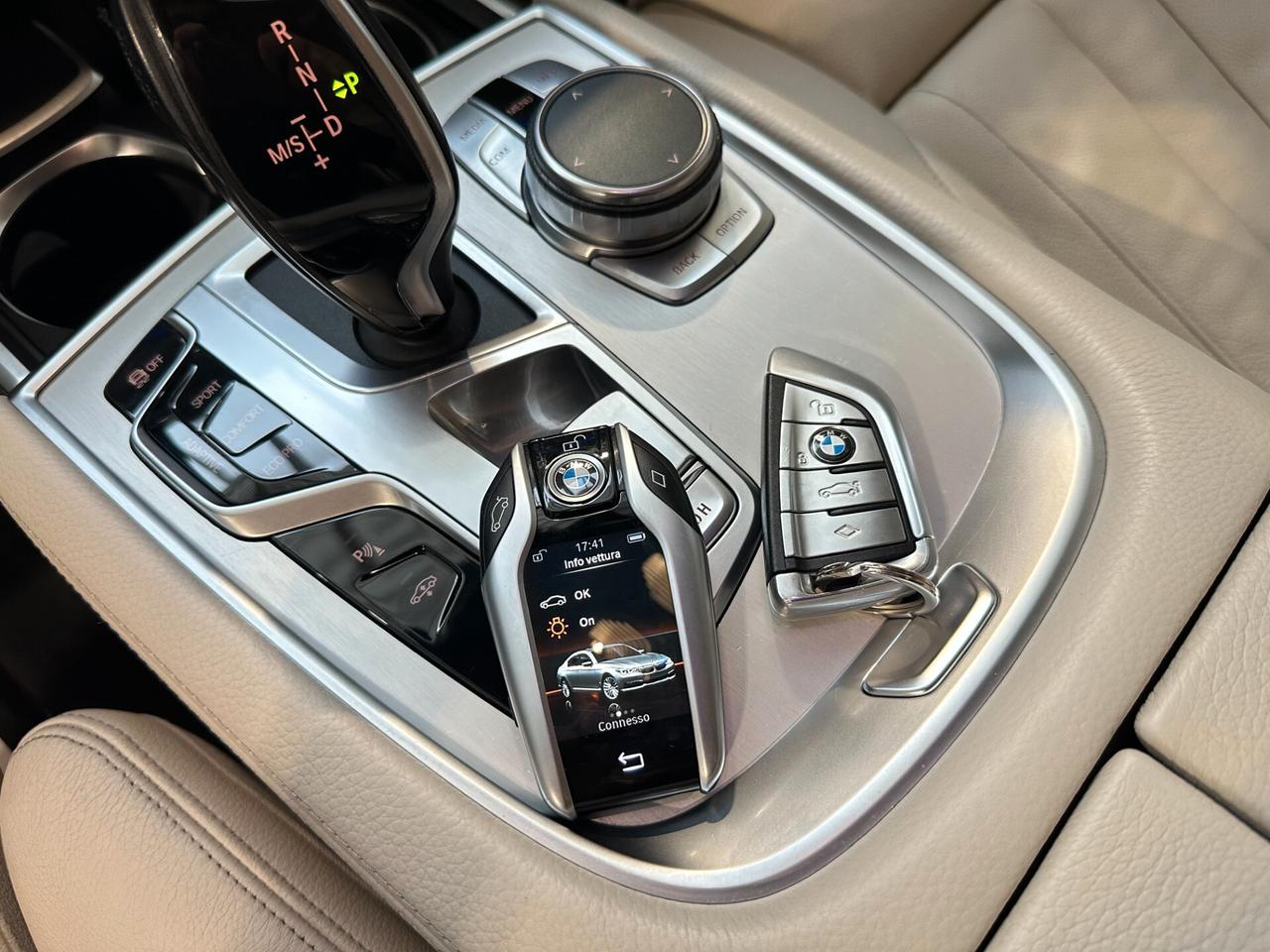 Bmw 725 725d Luxury - Luci Ambiente PELLE BIANCA