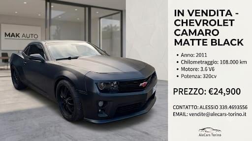 Chevrolet Camaro 3 porte 3.6 315cv
