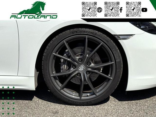 PORSCHE 718 Spyder 2.0 T Pure White PASM Torque Vectoring 300CV