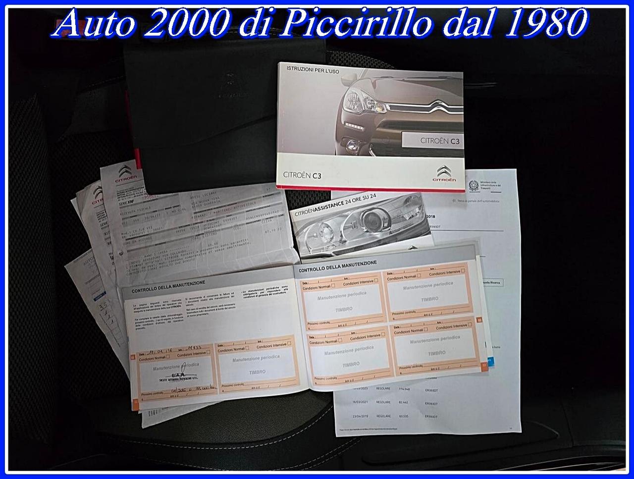 Citroen C3 Seduction 1.0 Benzina Garanzia 12 mesi