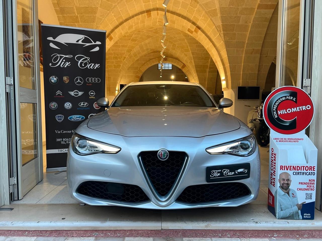 ALFA ROMEO GIULIA 2.2 160CV RWD PELLE NAVI CRUISE ANNO 2019