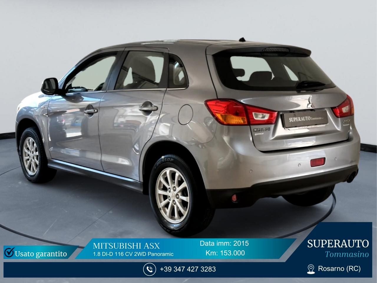 Mitsubishi ASX 1.8 DI-D 116 CV 2WD Perfetta di Tutto