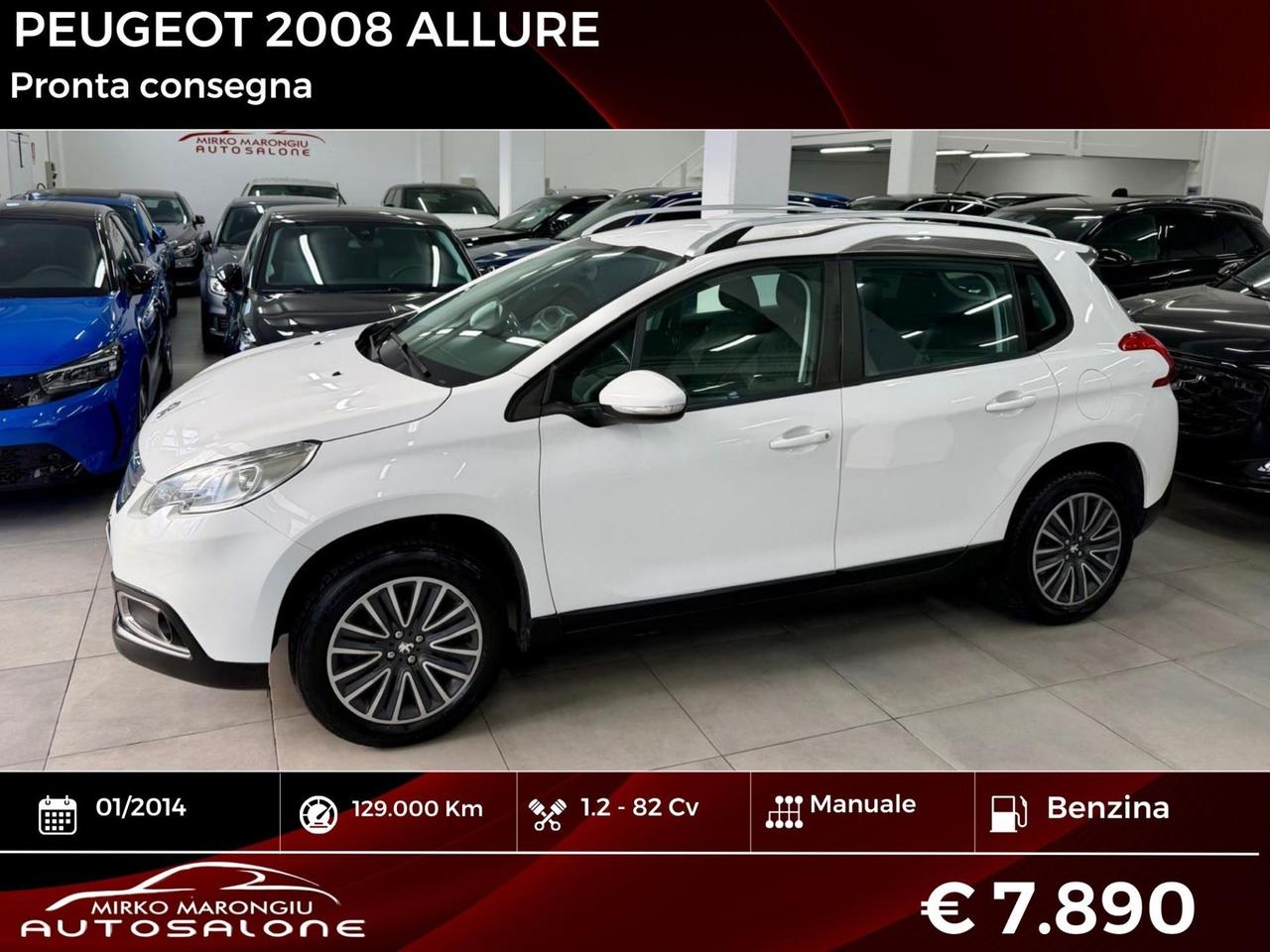 Peugeot 2008 1.2 VTi 82CV Allure FINANZIABILE