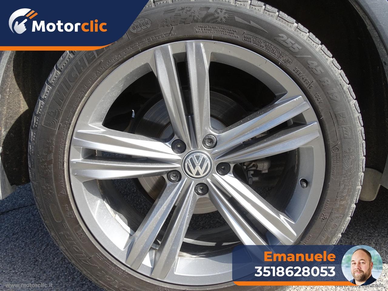 VOLKSWAGEN Tiguan 2.0 TDI 190CV DSG 4MOT. R-LINE