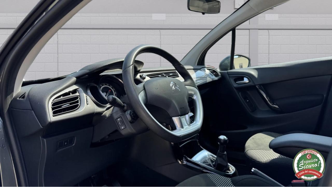 Citroen C3 Exclusive 1.2 82cv **Garanzia Guasti 12 Mesi**